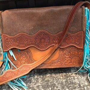 Custom Leather Purse/Tote/Laptop Bag
